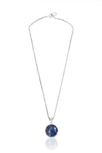 Round Double face Sun and Halo Necklace