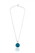 Round Double face Sun and Halo Necklace